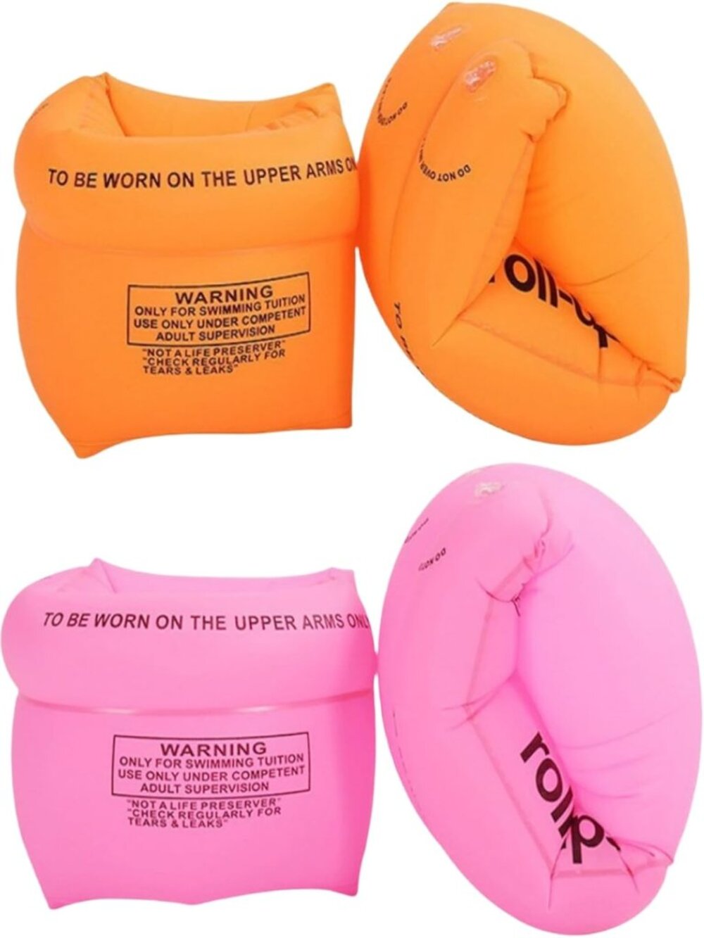 2-4 Pack Arm Floaties Swimming Rings for Kids Children Adults, Pool Floats Arm B